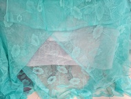 KELAMBU TIDUR GANTUNG KOTAK BURKAT BIDADARI SUPER JUMBO TEBAL UKURAN 200X200