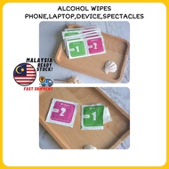 Screen Cleaner Wet Dry Wipes Cleaning Cloth Alcohol Wipes For Phone , Laptop , Device , Spectacles Cleaning Purpose