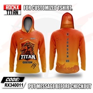 TxR ORANGE DRADON CUSTOMIZE BASKETBALL HOODIE FOR MEN  JERSEY FULL SUBLIMATION
