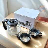 miniso SIMPLE TEA SET TEA BREWING TOOL + GLASS SET