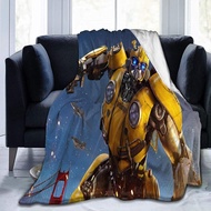 HGWHGS Couch Bed Bumblebee Transformers Movie Warrior Micro Fleece Blanket , Plush Bed Warm Micro Fl