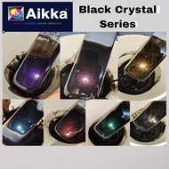 [Black Crystal Paint]  AIKKA Vircoat Cat 2K Diamond Aerosol DIY Cat Spray Hitam Kristal Motor Kereta