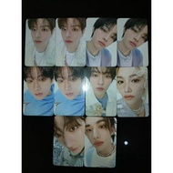 Stray kids 5 oclock photocard pob bangchan lee know changebin hyunjin han felix seungmin in