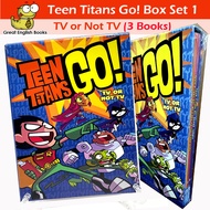 (ใช้โค้ดรับcoinคืน10%ได้)  พร้อมส่ง *ลิขสิทธิ์แท้จากอเมริกา Original* Teen Titans Go! Box Set 1: TV 