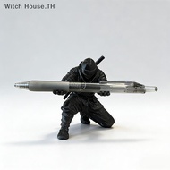 [Pretty] Creative Desk Organizer Knight Pen Holder Stand  Themed Resin Decor for Artists Writers Hom