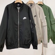 外國預訂 3色選 Nike logo 防水料 風褸 棒球外套