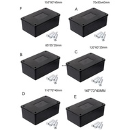MG Black Plastic Instrument for Case Universal Plastic Electronic Project Box Small DIY Electronic P