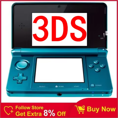 Original 3DS 3DSXL 3DSLL Game Console handheld game Console Free Games for Nintendo 3DS Carry 128GB 