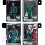 F1 Topps Chrome Card - Sebastian Vettel (Aston Martin F1)