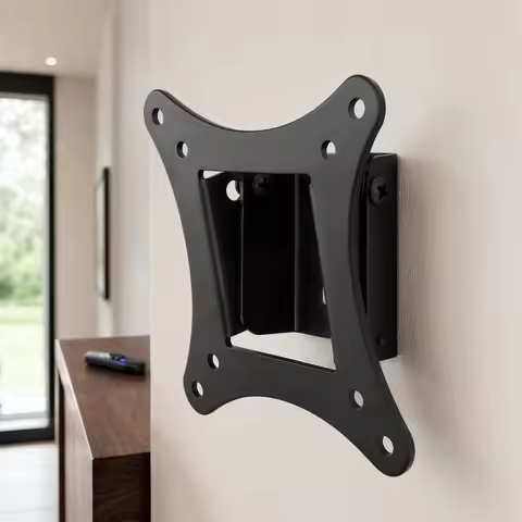 Tilting TV Wall Mount for 0-25 Inch Flat Panel LED LCD TVs, Holds up to 33 lbs, 15° Tilt, Low Profil
