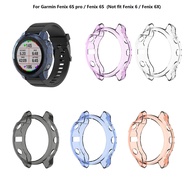 For Garmin Fenix 6S pro / Fenix 6S Case Watch Protective Case Cover Shell TPU Watch Case Accessory (Not fit Fenix 6 / 6X)