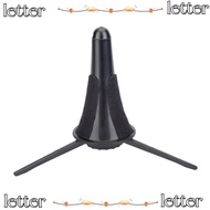 LETTER Folding Clarinet Stand, Black ABS+Metal Clarinet Tripod Holder, Portable Folding Tripod Clari