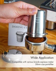 PALICO - 不鏽鋼咖啡粉接收杯 / Dosing Cup (Stainless Steel, Compatible for 58mm Portafilters).