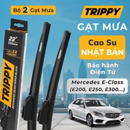 bag Mercedes E series wipers, E200 E250 E300 - Imported Japanese wiper blades - Genuine TRIPPY - ele