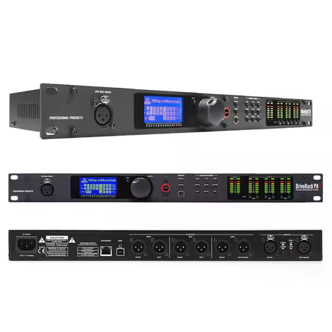Professional audio processor DriveRack PA2 2x6 PA Complete Professional Loudspeaker Management Syste