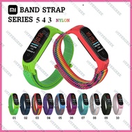 Mi Band 5 3 4 Nylon Silicone Replaceable Sport Bracelet For Xiaomi Strap Wristband Straps Xiao Miband 智能手表配件 Wrist Smart