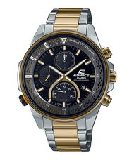 Casio Edifice EFS-S590SG-1A ดีไซน์เพรียวบาง Solar Power Gold Chronograph Men S Watch