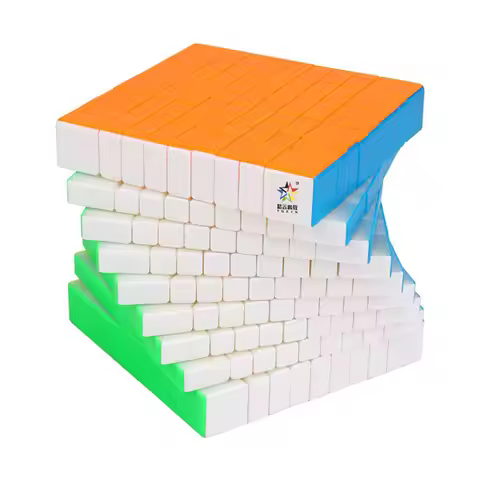 YUXIN Little Magic Professtional Stickerless 9X9 10x10 Magic Cube Speed Puzzle 9x9 Cube Educational 