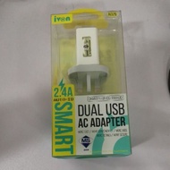 IVON SMARTPHONE USB CHARGER