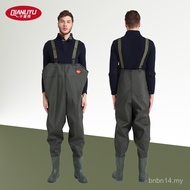 High-quality Products Thousand Miles Rain Underwater Pants Thickened Half-Length Underwater Pants Wa