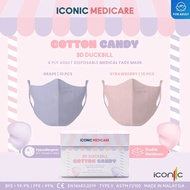 iconic[3D DUCKBILL]  ADULT 4 PLY MEDICAL DISPOSABLE FACE MASK (20PCS)