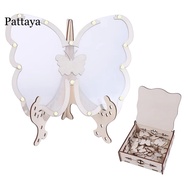 {pattaya}  Personalized Wedding Guest Book Wooden Wedding Guest Book Wooden Butterfly Guest Book Alt