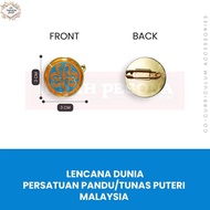 LENCANA DUNIA PIN PANDU / TUNAS PUTERI
