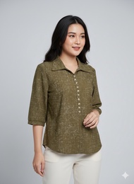 ์No.5 BMDเสื้อยืดผ้าเกาหลี ฟรีไฃส์32-44เสื้อผ้ายืด คอปก ลายสีหวานมากๆ เนื้อผ้านิ่ม ใส่สบาย งานตัดเย็