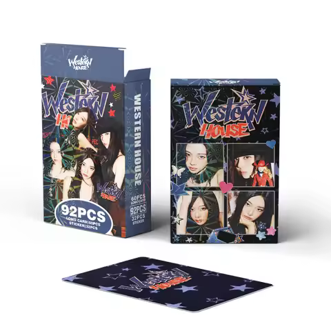 92 Small Cards K-Pop Girl Group 2026 Season's Greetings WESTEKN HOUSE LOMO Cards Fan Support Collect