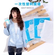 Disposable Transparent Plastic Apron Disposable Adult Cooking Apron
