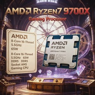 AMD | AMD Ryzen 7 9700X 8-Core 16-Thread 3.8GHz PCIe 5.0 L3=32M Up to 5.5GHz 4NM 65W without fan DDR