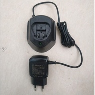 CINDERLE STORE GEBYAR EXTRA HEMAT CAS CHARGER BATERAI BATTERY BOR CORDLESS BOSCH GSR GSB 120-LI ORIG
