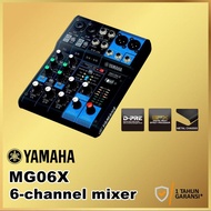 Yamaha MG06X MG06 X MG 06X MG 06 6-Channel Mixing Mixer Console - Allmart1
