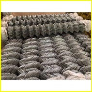 ♣ ☢ ◴ (Per roll) Galvanized Cyclone Wire Farm Fence Wire Graden Fence Wire 12ft x 3ft / 4ft / 5ft /