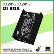 DB-1 Impedance Converter DI Box Stage Effector DI Box with XLR TRS Interfaces for Electric Guitar Ba