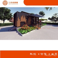 Manufacturer designs and manufactures container houses 18/36Flat Modern simple industrial style cont