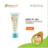 Jack N JILL Natural Toothpaste 50g - Children's Toothpaste