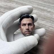 1/6 Soldier Ben Batman Ben Affleck 2.0 Head Carving 12 Inch Model