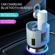 Bluetooth Earphone Wireless Headphones Car Earbuds Bluetooth 5.0 High Sound Quality Headsets With USB Fast Charge Car