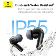【Free Gifts】Baseus BP1 Pro ANC Wireless Earphone -50dB Noise Reducton Hi-Res Bluetooth 6.0 IPX55 Wat