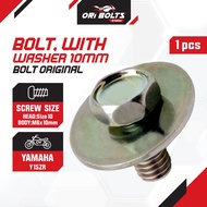 90119-06885 Yamaha Original Y15ZR Y15 V1 Skru Ikat Mudguard Depan Fender Y15ZR V2 (3802) Bolt Lampu