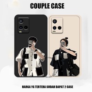 [CC-03] Couple Case for All type Vivo Samsung Oppo Realme Xiaomi iPhone Infinix Softcase Couple for 