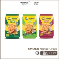 JULIE'S Butter Crackers / Veggie Crackers / Wheat Crackers | 184-200G
