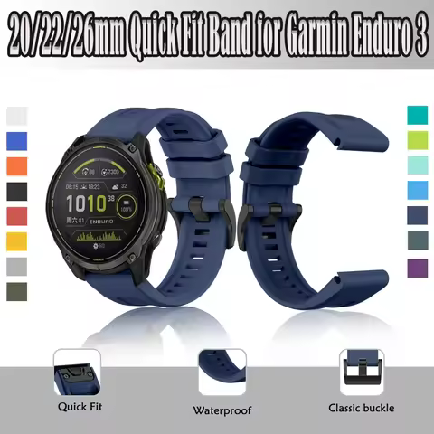 20/22/26mm Quick Fit Watch Strap for Garmin Enduro 3/Fenix 7X/7/7S Outdoor Sports Watch Strap for Ga