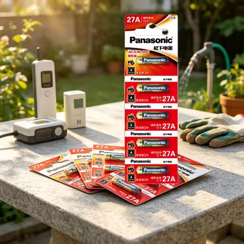Panasonic 27A A27 12V High Power Long Lasting Alkaline Battery 1-20PCS For Doorbell Wireless Remote 