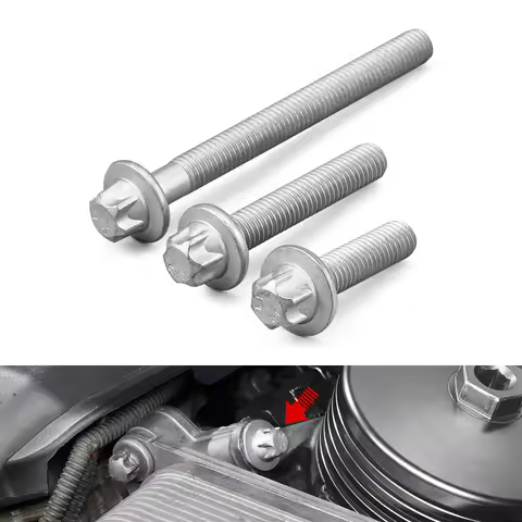 3PCS Engine Oil Filter Housing Bolt Kit For BMW N54 N55 S55 Engines For BMW E90 E91 E92 E93 F30 E60 