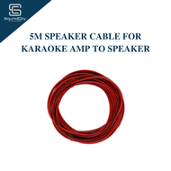 5M Speaker Cable For Karaoke Amp To Speaker
