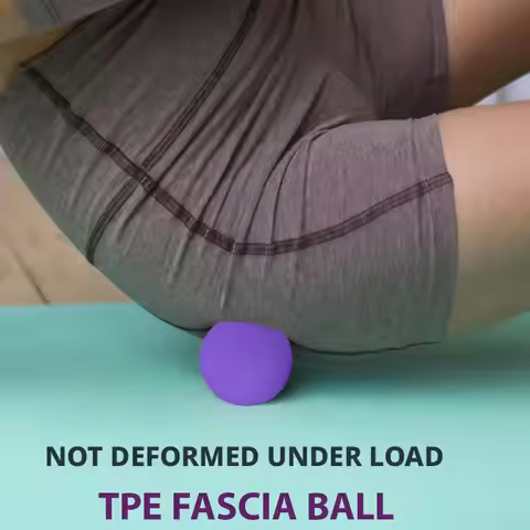 6.5cm Fitness Massage Balls TPE Muscle Deep Tissue Yoga Massage Rolling Massage Fascia Ball For Foot
