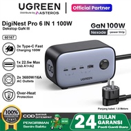 [ TERLARIS ] UGREEN Desktop Charger DigiNest Type C 100W 65W GaN Pro Fast Charging Original 100% Gar