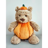 Jellycat Bartholomew Bear Pumpkin Stuffed Soft Plush Toy BNWT Cute Rare Plushie